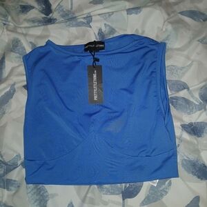 PrettyLittleThing Vibrant Blue Top